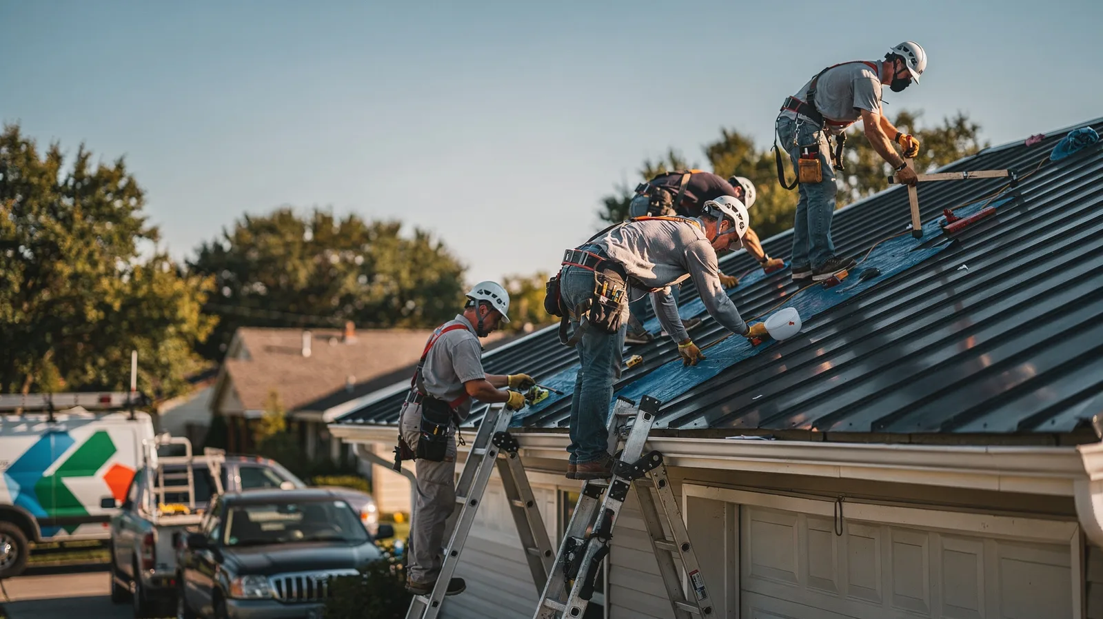 Metal Roof Installation in Six Lakes, MI near me